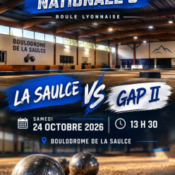 Match N3 : LA SAULCE - GAP II
